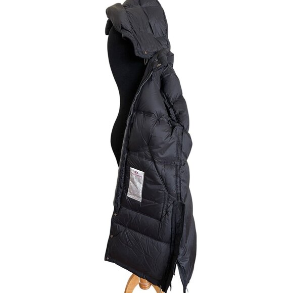Parajumpers Coat Womens Long Bear Long Jacket Black Size Small S Down Hooded - Picture 8 of 16